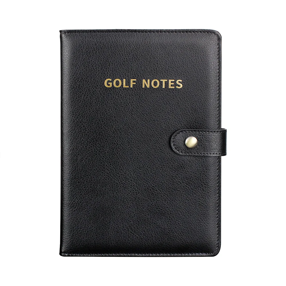 Leather Golf Scorecard Holder Golf Yardage Book with 200 Pages Included Golf Sco - £128.67 GBP