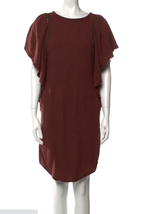 Ulla Johnson 2 Betti Dress Andorra Silk Embroider Sequin Flutter Sleeve ... - £87.92 GBP