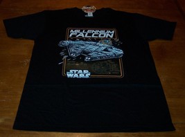 Vintage Style Star Wars Millennium Falcon T-Shirt Mens Large New w/ Tag - £15.82 GBP