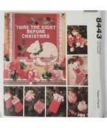 UNCUT McCall 8443 Pattern Craft Holiday Home Cat Decor Christmas - $15.20
