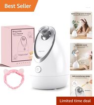 Elegant Facial Steamer with Hairband &amp; Sponges - Perfect Gift for Any Oc... - $58.36