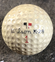 Vintage Wilson K-28 Cadwell Cover Golf Ball - £14.38 GBP