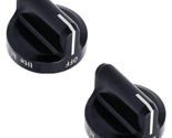 2 Top Burner Control Knob 316564511 for Frigidaire Range AP4433359 PS236... - $44.54