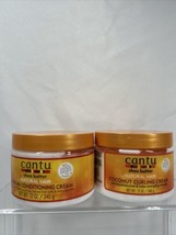 (2) Cantu Shea Butter Natural Hair Coconut Curling Creme Define Moisture... - $12.99
