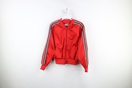 NOS Vintage 90s Boys Large Blank Striped Full Zip Soccer Track Jacket Re... - £27.41 GBP