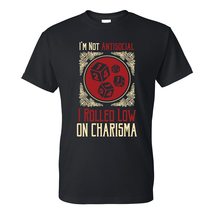 I&#39;m Not Antisocial I Rolled Low on Charisma - RPG T Shirt - Small - Black - £18.87 GBP