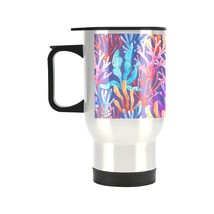 Insulated Stainless Steel Travel Mug - Commuters Cup - Painted Coral  (1... - £11.93 GBP