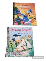 Golden Books Disney’s Donald Ducks 2 Christmas Tree &amp; Toy Sailboat   - £7.35 GBP