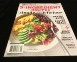 AllRecipes Magazine 5-Ingredient Recipes Simple &amp; Delicious Pantry Faves - £8.77 GBP