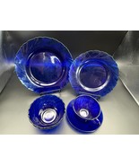 Vereco Duralex Bormioli Rocco Cobalt Blue Glass Dinnerware Set - €2,43 EUR+