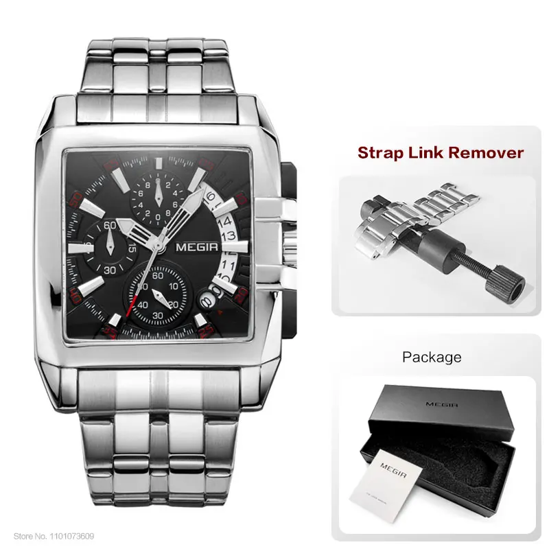 New Business Men&#39;s Quartz Watches Fashion Brand Chronograph Wristwatch f... - $46.70