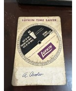 Lufkin Time Saver Machinist Calculator 1963 Pat Date Vintage USA Tool Lot - $30.00