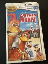 VINTAGE Chicken Run Clamshell VHS Clamshell Tape 2000 Dreamworks Animation - $5.00