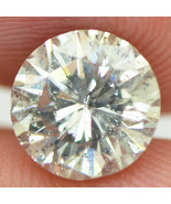 Loose Round Cut Diamond Natural 1.60 Carat H/SI2 Certified Clarity Enhanced - £2,105.31 GBP