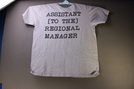 Assistant to the regional manager Office Tv Show Shirt Size L  T-Shirt  ... - $8.49