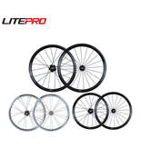 Litepro 16Inch 349 For Brompton Bicycle External 7Speed Wheelset 74x112M... - £109.34 GBP