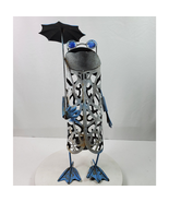 Vintage Metal Art Frog 24 Inch Tall Home Garden Patio Porch Handcrafted - $714.10 MXN