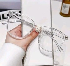 Square Frame Blue Light Blocking Womens Mens Clear Glasses New Free Ship... - $264.41 MXN
