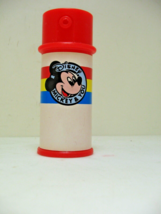 Vintage Disney Mickey &amp; You Toy Spray Paint Can Plastic 3.5in Tall - $8.99
