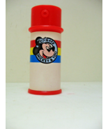 Vintage Disney Mickey &amp; You Toy Spray Paint Can Plastic 3.5in Tall - $8.99