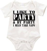 Official LPM I like to Party and by party i mean take naps Unisex Romper... - £11.51 GBP