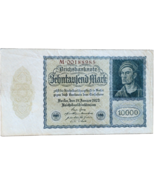 GERMANY 10 000 MARK REICHSBANKNOTE 1922 VERY RARE NO RESERVE - £14.62 GBP
