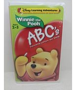 Disney Winnie The Pooh ABC’s Discovering Letters And Words VHS 2004  - $24.99