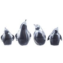 Steuben Penguin Family of 4 - £659.76 GBP