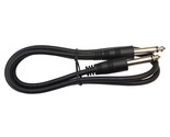 2&#39; Ft Foot Feet Straight 1/4 Guitar To Effects Fx Pedal Patch Cable Cord... - $14.24