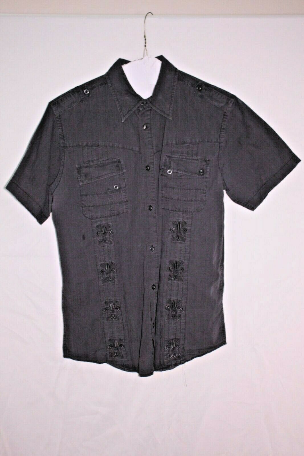Roar - Black Short Sleeve Shirt | Size: Medium - $75.00