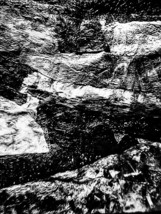 Textured collage black and white photo stock,Recycled plastic texture,Te... - $93.90 MXN