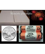 2003 MISSOURI &amp; D OFFICIAL US MINT STATEHOOD QUARTER ROLLS  - UNOPENED BOX - $46.95