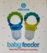 Baby Fruit Feeder Pacifier (2 Pack) - Fresh Food Feeder, Infant Fruit Teething  - £16.07 GBP