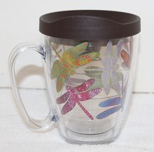 Tervis Dragonfly Mandala Wrap With Brown Travel Lid, 16 oz Thermal Handl... - $24.99