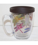Tervis Dragonfly Mandala Wrap With Brown Travel Lid, 16 oz Thermal Handl... - $34.24 CAD