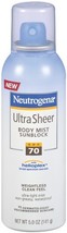 Neutrogena Ultra Sheer Sunblock Body Mist, SPF 70, 5 Ounces (Pack of 2) - £45.55 GBP