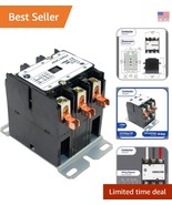 Heavy Duty 3 Pole Contactor 40 Amp 24 Volts -  Certified for HVAC Systems - $787.54 MXN