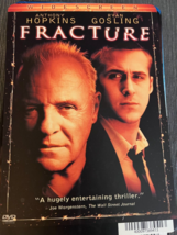 Fracture Anthony Hopkins Gosling BLOCKBUSTER VIDEO BACKER CARD 5.5&quot;X8&quot; N... - $14.50