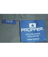 Propper tactical trousers polyester-cotton OD olive drab 34X30 NWOT - $68.16 CAD