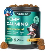 Anxiety &amp; Stress Relief Hemp Chews for Dogs -  Calming &amp; Relaxing - 130 ... - $24.43 CAD
