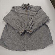 Moose Creek RN#116636 Men's Gray Cotton Heavyweight Long Sleeve Shirt Size XL image 15