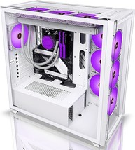 Mech Pc Case - Atx Tower Gaming Computer Case With Tempered Glass (C700 ... - $240.99