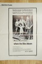 Vintage UA Movie Pressbook Advertising Where The Lilies Bloom Earl Scrug... - $364.18 MXN