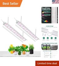 LED Grow Light 4ft 140W 2×70W Full Spectrum 660nm 730 IR Included LED Pl... - $91.86