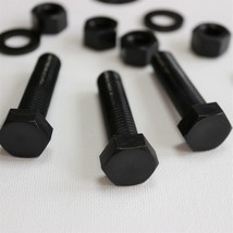 10x head screws nylon Black Hex m12 x 50mm - $29.74