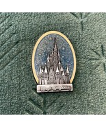 Disney Pin 2008 WDW Magic Kingdom Pewter Castle Glitter/3D Sparkles Silv... - $24.60 CAD