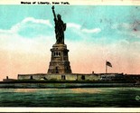 Statue of Liberty NYC New York NY UNP WB Postcard E5 - £3.12 GBP