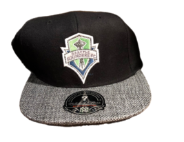 NWT New Seattle Sounders FC Mitchell &amp; Ness Logo Size 7 Fitted Hat - £17.04 GBP