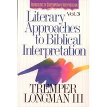 Literary Approaches to Biblical Interpretation (Foundations of Contempor... - $15.99