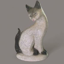 Vintage Harris Marcus Endeavors AC0470 Siamese Cat Statue 18” Tall - £73.25 GBP